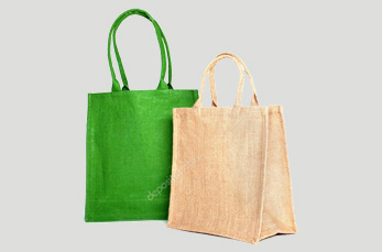 Large Jute Tote Shopping Bags